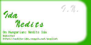 ida nedits business card